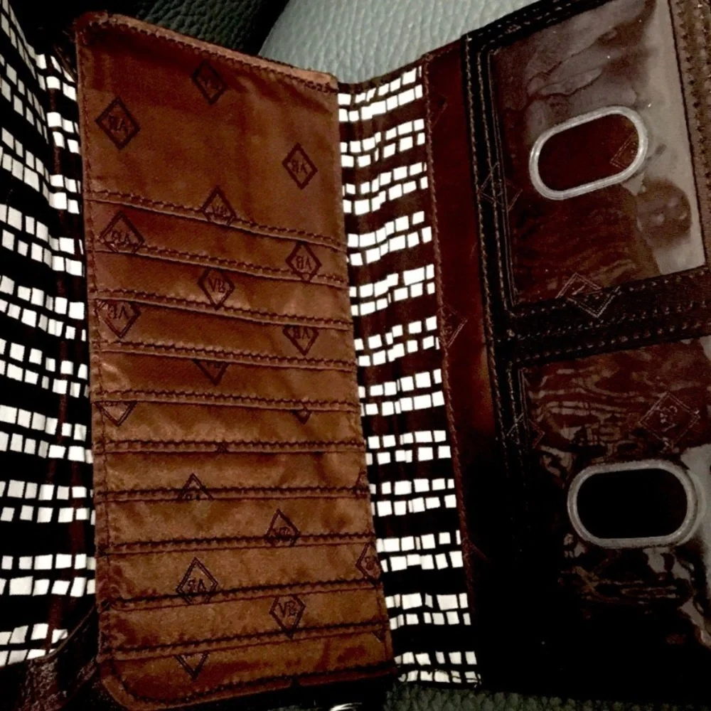 Vera Bradley Wristlet/Wallet/Checkbook Combo 5”x7”